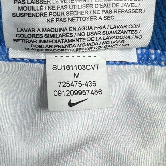 Nike Pro Hypercool Capris Womens M Frequency Photo Blue/Pink 725475-435 Training - Picture 13 of 15